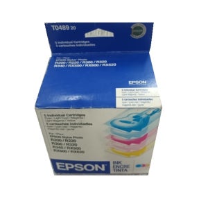엡손정품잉크 T0489 R200 R220 R300 R340 RX500 RX600 RX620