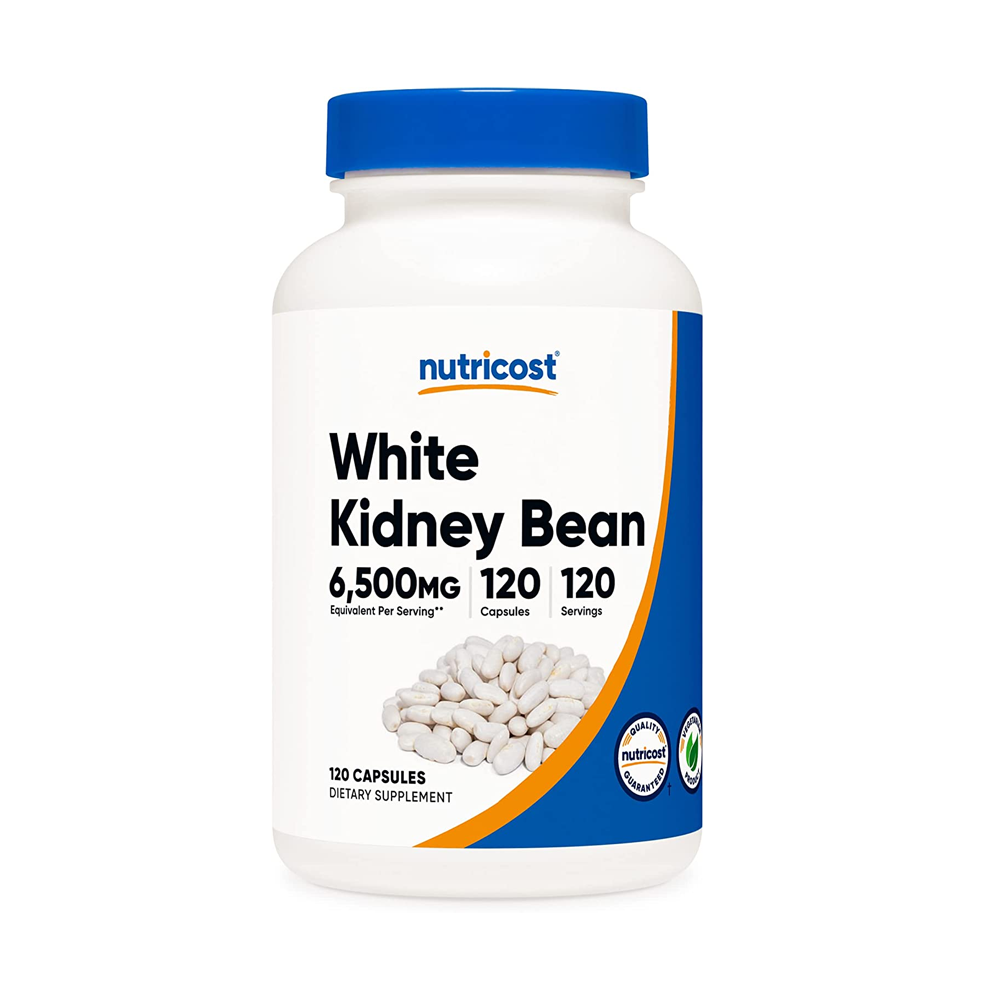 뉴트리코스트 <b>흰강낭콩 추출물</b> 파세올라민 650mg 120캡슐