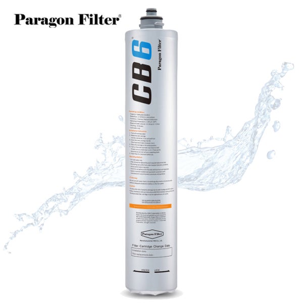 파라곤필터 CB6 정수필터 카본 카페 업소용 제빙기 조리수 PARAGON