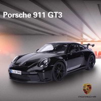 마이스토 포르쉐 911 GT3 블랙 모형자동차 다이캐스트