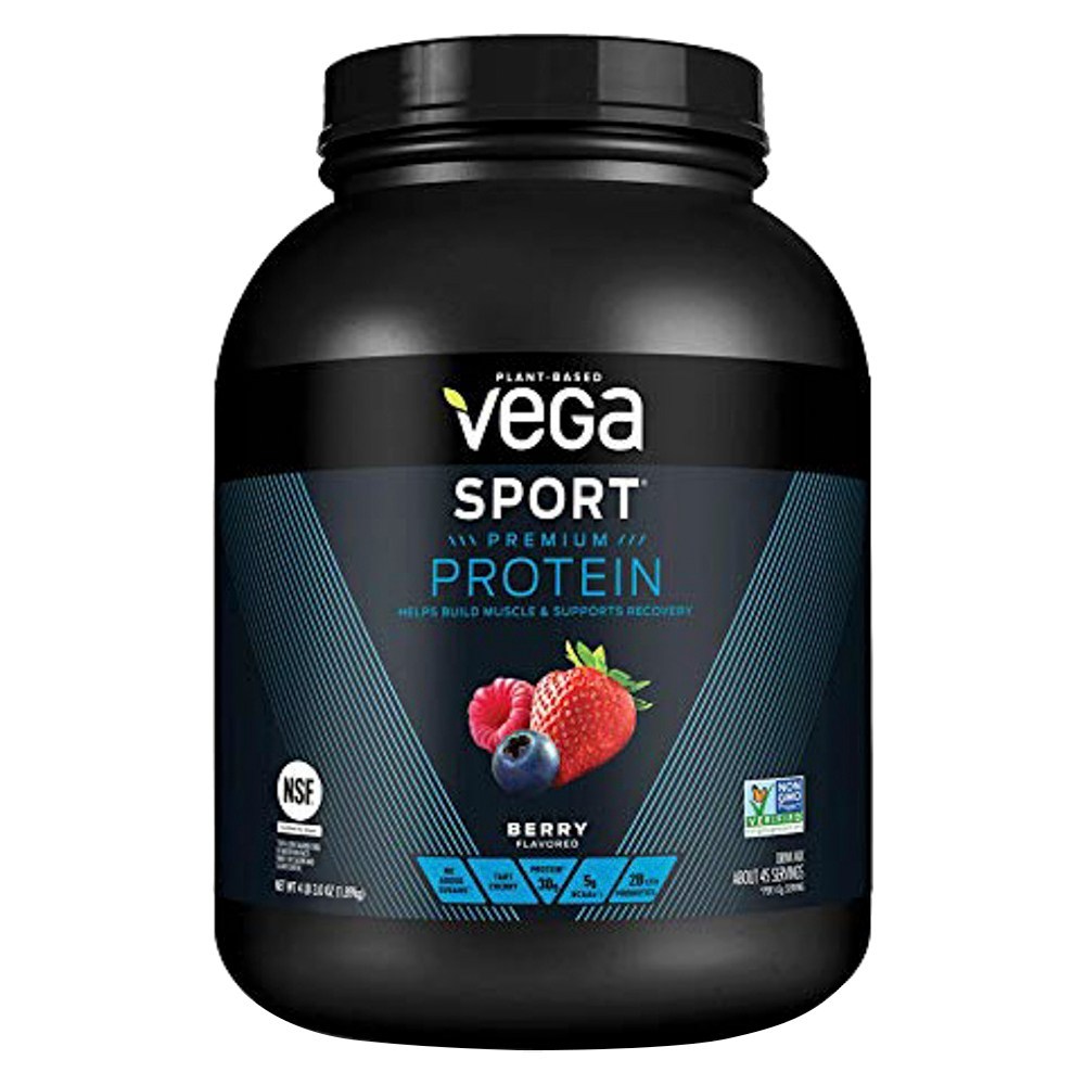 <b>베가</b> 스포츠 프리미엄 프로틴 프리워크아웃 헬스 부스터 <b>운동 전</b> 후 베리 1.89kg