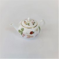 wedgwood 웨지우드 와일드 스트로베리 미니어쳐 티팟