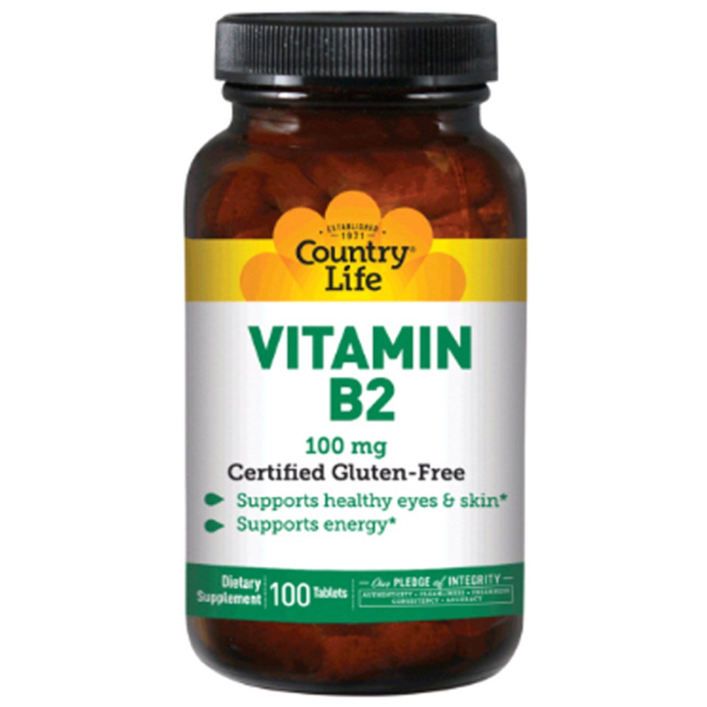 <b>컨트리라이프 비타민B2</b> 100mg 100정