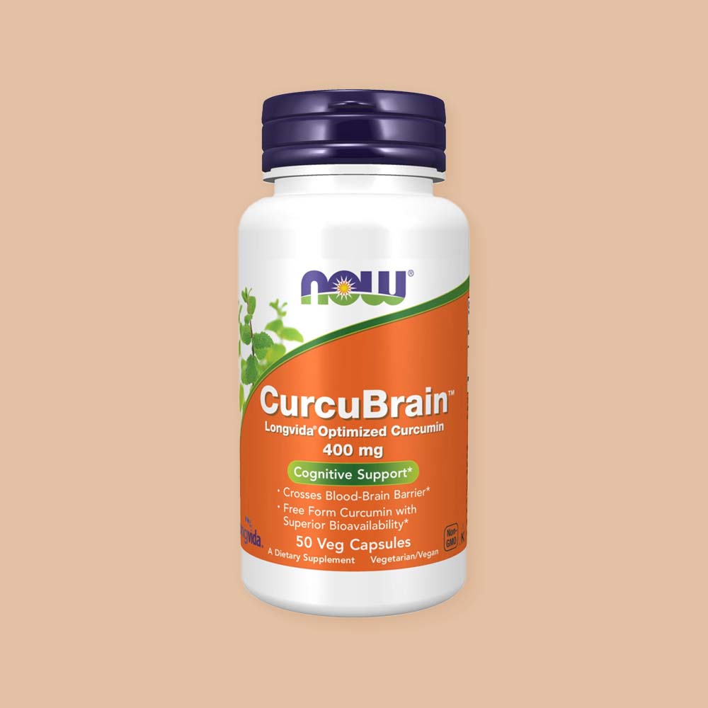 <b>나우푸드</b> 커큐브레인 롱비다 <b>커큐민</b> 400mg 50캡슐 CurcuBrain