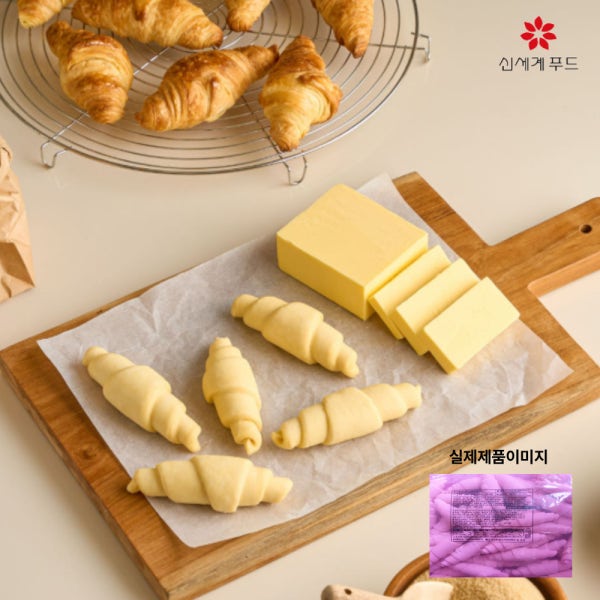 [대용량] 신세계푸드 크로아상 냉동생지 2.25kg (50g 50개입)