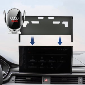 MLP 아우디 핸드폰거치대 스크린 장착 무선충전 S4 S5 RS4 RS5 A4 A5 Q5