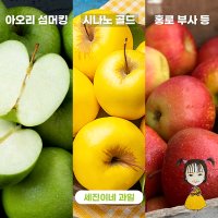 경북 청송 안동 의성 가정용 못난이 흠과 흠집 기스 꿀 사과 특품 2kg 5kg 10kg