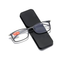 초경량 가벼운 돋보기 안경 케이스 세트 도수없는 뿔테 안경