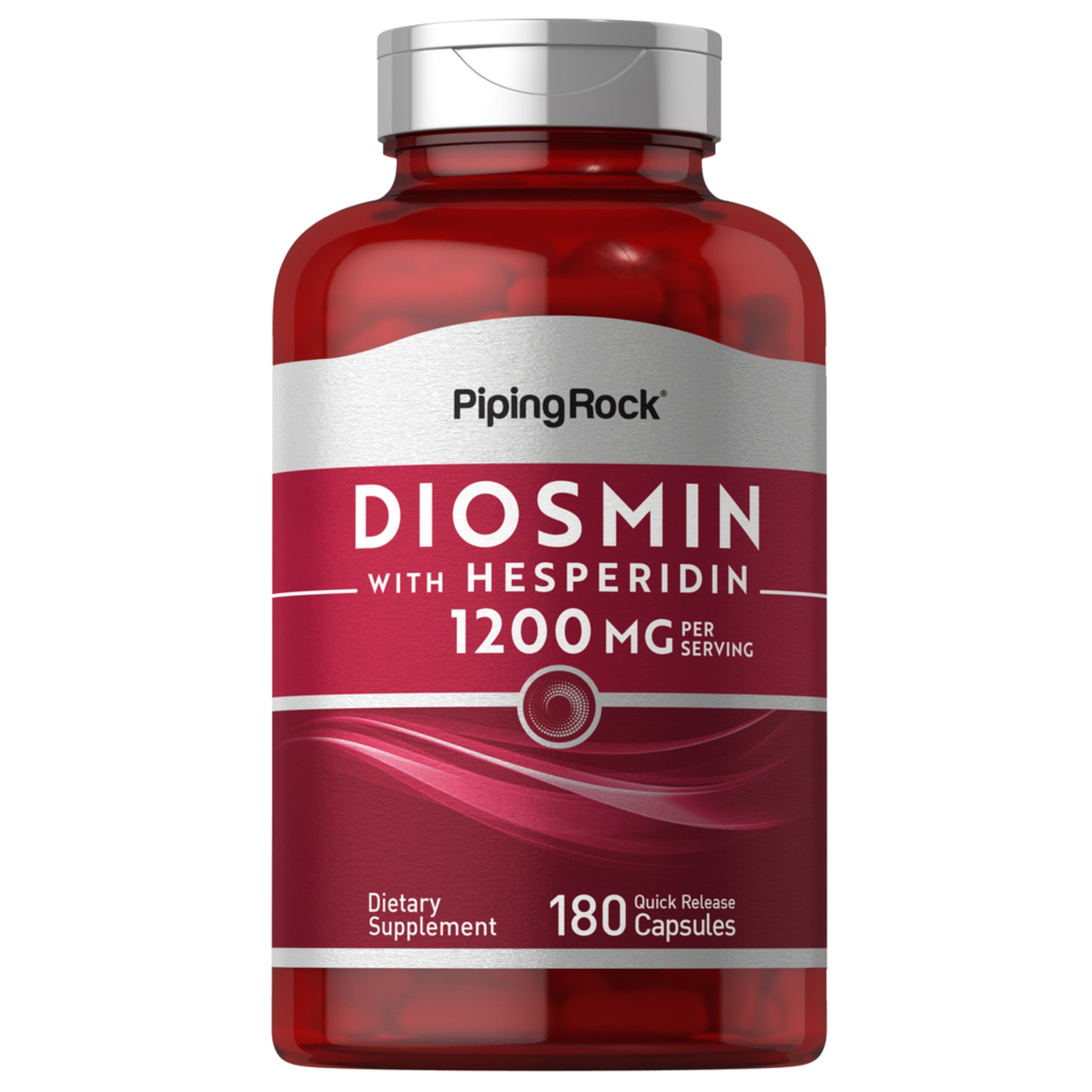 PipingRock <b>디오스민</b> 헤스페리딘 1200mg 180정