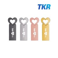 TKR 하트L10- 8GB USB2.0 8기가 외 USB메모리 소량각인