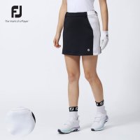 풋조이 골프 FJWS23P06 스커트 치마 FOOTJOY 로고 디자인 골프웨어 골프의류