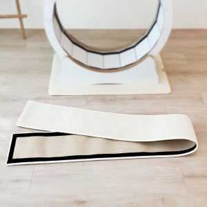 따스넉 캣휠카페트 리필용 내부카펫 고양이스크래쳐 캣휠매트 30cmX120cm