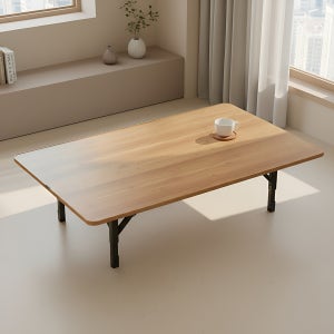 가온공방 홈테 밥상 1200x750 6인용 대형 접이식 다용도상 집들이용 행사 테이블