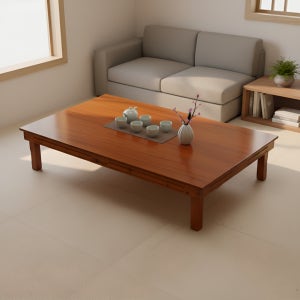 가온공방 대형 교자상 제사상 접이식 원목 밥상 1350mm 1500mm 8~12인용