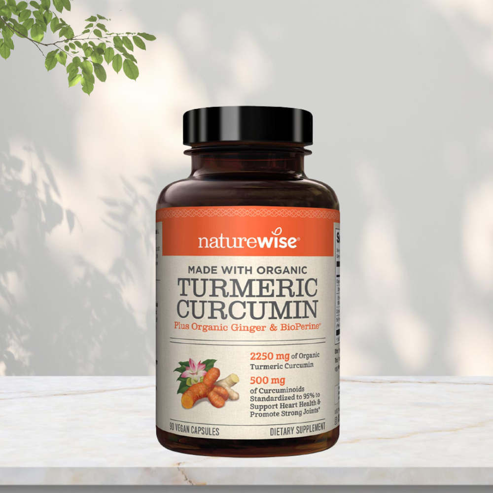 <b>네이처와이즈</b> 커큐민 강황 90정 turmeric curcumin