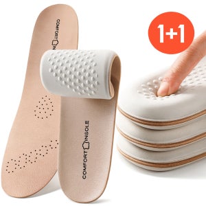 1+1 컴포트데이 양가죽 라텍스 신발깔창 푹신한 기능성 쿠션 운동화 구두 깔창