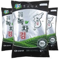 녹차김 김 녹차 지도표 성경김 전장김 60g x 10봉입 조미김