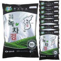 녹차김 김 녹차 지도표 성경김 전장김 60g x 20봉입 조미김