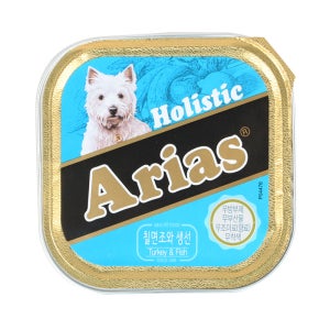 아리아스 홀리스틱 사각캔 유럽산 칠면조생선, 100g, 1개