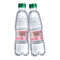 씨그램 스위트 피치블랙티350ml 24pet