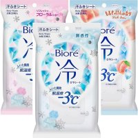 Biore 비오레 냉시트 바디시트 무향성 보습성분배합 20매