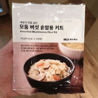 무인양품 모둠 버섯 솥밥용 키트 95g