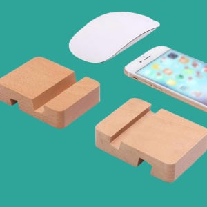 원목나무 거치대 탁상용 책상 침대 핸드폰거치대 P10