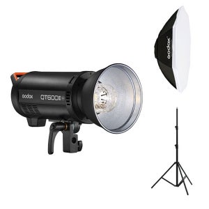 고독스 QT600IIIM 팔각 원세트 고속 스튜디오 조명 스트로보 무선광량제어