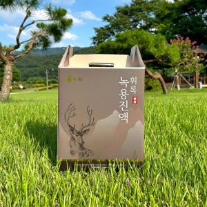휘록 청록원 사슴농장 녹용 진액 액기스 녹용즙 110ml 60봉 1상자 기력보충