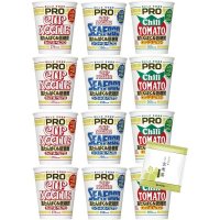 Nissin Foods Cup Noodles PRO High Protein Low Sugar Soy Sauce 닛신 컵라면 PRO 고단백 저당 간장 12팩