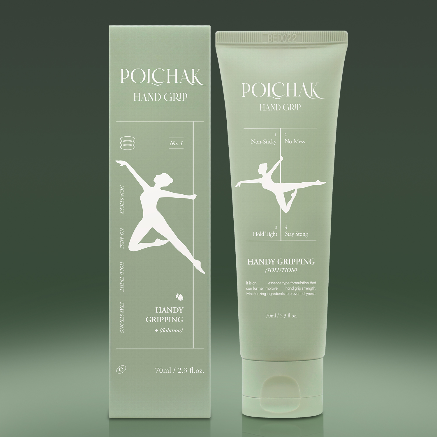 폴착 폴댄스그립제 폴그립제 핸즈 핸드 액상초크 그립젤 70ml