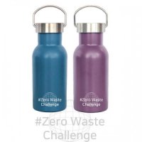 ZeroWaste Challege 텀블러 350ml 물병 휴대용 생활잡화