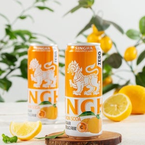 싱하 유자 소다 제로 330ml 24캔