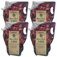 노브랜드 칼다스 아메리카노 스위트 2100ml x 4개