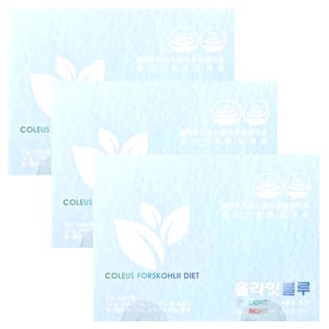 올라잇 블루 400mg X 3정 X 30포 X 3박스 3개월분