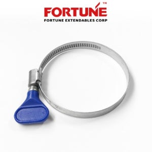 [FORTUNE] 포춘 집진호스 클램프 W10220K-2 2.5인치(63mm) KEY HOSE CLAMP 호스밴드