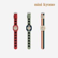 NEW! [미니쿄모] 공식수입 BOBO CHOSES X MINI KYOMO 보보쇼즈 콜라보 키즈 손목시계