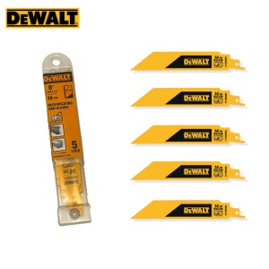 디월트 터프 금속용 컷소날 DWAR6114 5PCS 컷쏘날 14TPI 150mm
