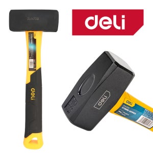 델리툴즈 돌망치 중망치 중함마 파쇄 철거 파이버 핸들 1kg