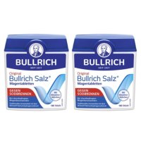 Bullrich 불리히 소금 소화제 180정 2개세트 온가족 천연 속쓰림 완화 타블렛 독일 직배송