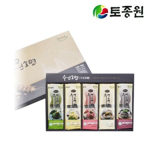 토종원 수연 소면 5종 3kg 전통수제면