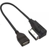 Car Music Interface MDI MMI MP3 USB Flash Drive AUX Adapter Cable Cord Compatible for Mercedes Benz