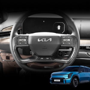 EV9 튜닝 용품 핸들프레임 커버 카본 몰딩