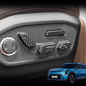 EV9 튜닝 시트레버 커버 무광 카본