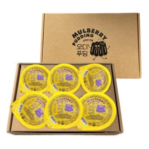 지리산 산청 오디푸딩 75g 12개 40개