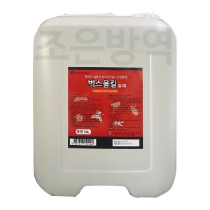 진드기,바퀴벌레,파리,모기,빈대,벼룩,쥐이,좀벌레,개미의 살충구제박멸 벅스올킬18L 1개