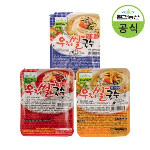 칠갑농산 우리쌀국수 멸치맛 매운맛 북어맛 3+3 (6개입)
