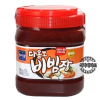 비빔국수 양념장 면사랑 비빔 양념장 다용도 비빔장 1.8kg