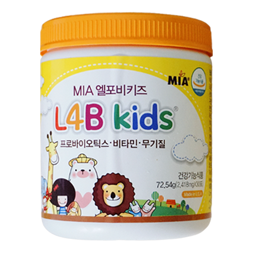 (1통)(총1개월분)MIA <b>엘포비키즈</b> 유산균