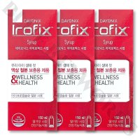 데이요닉스 아이로픽스 시럽 150ml X 3박스 아기 철분제 어린이 철분제 액상 철분제